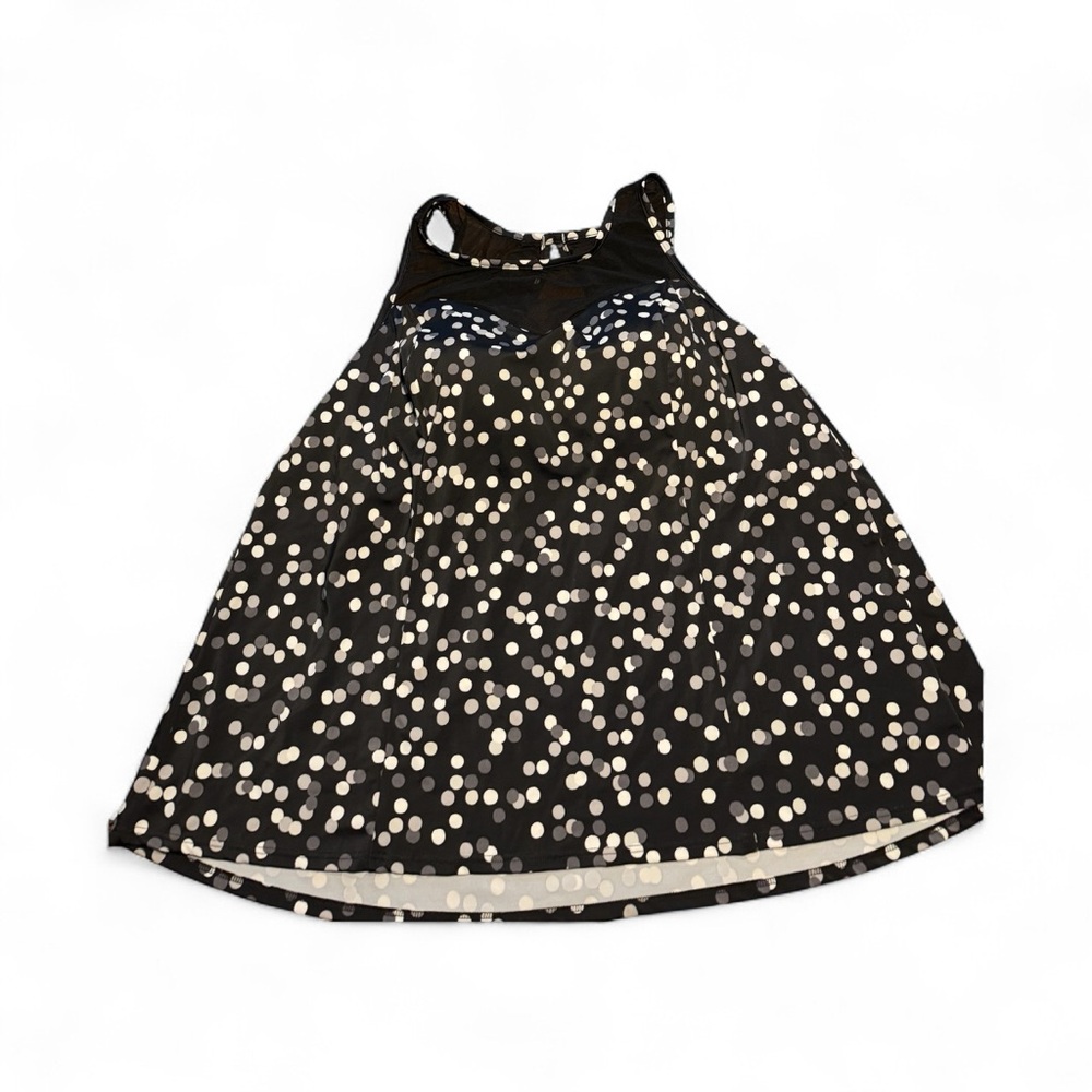 Trimshaper Polka Dot Swimsuit top size 24W